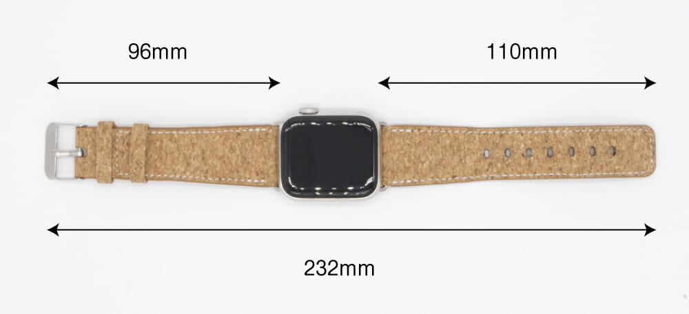 Apple Watch 41mm / 40mm / 38mm 対応 コルクバンド - 画像 (5)