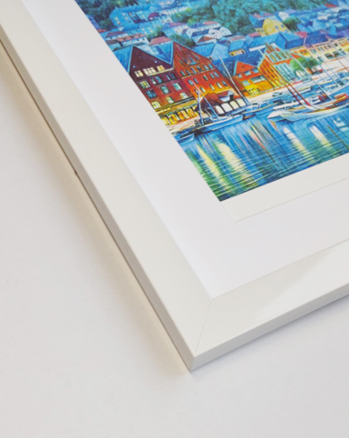 額装 北欧 アメリカで版画化 - 画像 (3)